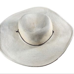 San Diego Hat Co. O/S Weaved Sun hat W/ bead cinch